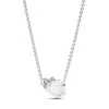 2024 925 Sterling Srebrny Dzień Matki Prezenty White Rose in Bloom Collier Naszyjnik Pierścień Kolczyki Fit Fit Women 240329