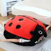 Wearable Insect Plush Toys Ladybug Stuffed Cushion Funny Party Cosplay Doll Soft Sleeping Pillow Gifts 240325