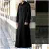 Ethnic Clothing Muslim Robe Men Jubba Thobe S Arabia Kaftan Pour Homme Musman Abaya Qamis Caftan Islamic Fashion Islam Dress Eid Drop Otsn5