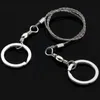 Field Survival Stainless Wire Saw Hand Chain Saw Cutter Outdoor Emergency Fretsaw Camping Hunting Wire Saw Survival Tool