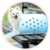 Kattbärare andningsbärbara bärväskor hund ryggsäck varaktigt rymdbaggo som bär resebur bärbara väska husdjur leveranser