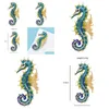 Pins, Brooches Wi Baby Enamel Seahorse For Women Men Design Hippocampus Animal Party Office Brooch Pin Drop Delivery Jewelry Dhzga