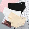 Women's Panties 3Pcs/Lot Plus Size For Underwear Cotton Girls Briefs Solid Color Sexy Lingeries Female Shorts Underpant 3XL/4XL