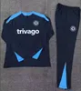 2024 2025 TODOTUS ZIYECH CFC Training Tracksuits 23 24 24 25 Jorginho Half Zip Tracksuit Football Sets