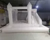 wholesale jumper Inflatable Wedding White Bounce Castle With slide Jumping Bed Bouncy castle pink bouncer House for fun toys