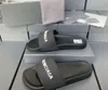 19G BB Designer Sandale Gummi-Sohle Slipper Flip Flop Damen Männer flache Absatz Tazz Slipper Strand Schlitten Luxus lässig Schuhschuhleiter Leder Sandalen Dhgate Größe 35-46