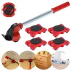 Heavy Duty Furniture Lifting Tool Mover Transport Lifter Sliders Roller Moving Device Portable Furniture Moving Tool Set