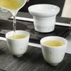 Filiżanki spodki Wizamony złoty i biały kubek ceramiczny singiel mini chiński luksusowy biuro Porcelana niestandardowa kuchenna herbata