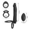 Toys Controle Remoto Double Penetration Vibradores Dildo Ring Anal Butt Butt g Spot Estimulador de vibrador Toys sexuais adultos para casal