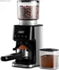 Café das cafeteiras SHARDOR GRAFER CONCICO CONCICAL ELÉTRICO PARA ESPRESSO COM TIMER eletrônico de precisão Café ajustável do tocador de precisão Y240403