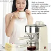 Coffee Makers Coffee maker Commercial household kitchen Small semi-automatic Italian concentrated milk foam steam drip K che Y240403