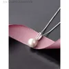 Designer Mikimoto Necklace Yukimoto Pearl Pearl Necklace per Womens Pure Silver A leggero e straordinario regalo Tamsui Akoya