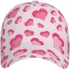 Ball Caps Unisex Vintage Valentine's Day Hearts Print Dad Baseball Hats For Men And Women