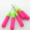 1PCS Latch Hook Crochet Needle Braiding Dread-Lock-Lock Tool pour tisser les extensions de cheveux