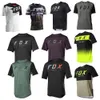 Mens Downhill S Camiseta Bat Fox MTB Mountain Bike Shirts Offroad DH Motorcycle Racing Offroad Bicycle 240403