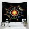 Tapisserier Mandala dekoration hängande trolldom astrologi tapestry boho hippie sovrum