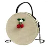 Bag Woman 2024 Bohemian Straw Bags Weaving Handbag Shoulder Bolsa Masculina Sac Femme Womens Feminina #RN