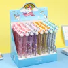 Pencils 20Pcs/Lot Kawaii Cartoon Unicorn Block Pencils Student School Stationery Kawaii Kids Writing Supplies Sharpening Free Pencil Pen