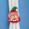 Juldekorationer gardin spännen tecknad fönster alf docka tieback krok för hem eller