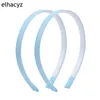 22pcs/lot High Quality 1CM Width Boutique Solid Ribbon Covered Plastic Headband with Teeth Girls Kids Hairband Hair Accessories 240329