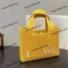 Fashion designer bag women's handbag Lowwe New Vegetable Basket Bag top quality Lafite Woven Tote bag Handheld Crossbody Large Capacity Shopping bag