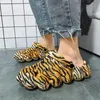 Slippers Summer Men Slippers Tiger Claw Slippers Thick Bottom Sandals Indoor Home Slides Bathroom Slippers Male Shoes Casual Beach Clogs J240402