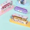 Case Newmebox Case Pencil Case School Forniture Trousse Scolaire Pen Caso ESTUCHE Escolar Desk Organizzatori Kawaii Box a matita di cartoleria kawaii