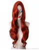 Golden blonde Long Curly Wig Synthetic Cosplay Rabbit Wig With Big Swap Bangs Drag Queen For Halloween Daily Use6710338