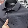 2024 Camisa de diseñador de verano BL Camisa de polo para hombres Diseñador de lujo Camiseta bordada para hombres Camiseta de manga corta para hombres Baoluo Baoluo