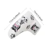 Aids Golf Club Iron Head Cover Cute Cat Putter Magnet Closure Head Cover Golf Rain Cover