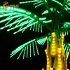 Decoratieve bloemen Hoogte 3 meter breed 2 16 Bladeren kunstmatige plantenboomlicht PVC kokosnoot LED Palm