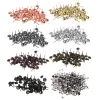 100 Pcs Antique Furniture Decorative Nails Assortment Upholstery Tacks Doornail Hardware Thick Pushpin Hobnail