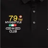 2024 NY STIL DESIGNER Luxury Polos Shirt Classic T Shirt Brand Logo Printed Mens and Womens Top Summer Botton Cotton Loose Tee Size M-4XL