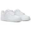 Air Force 1 Classique AF AF1 Hommes Femmes 1 Low '07 Casual Chaussures Triple Noir Blanc Hommes Baskets Sports de Plein Air Baskets Marche Jogging Plate-forme 36-45