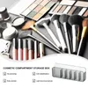 Scatole da stoccaggio Organizzatore Makeup Scaffale per bagno Installazione Accessori per camere cosmetiche Mascara montato a parete per rossetti