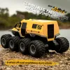 8x8 RC Samochód 8wd w terenie amfibious kaskader 8-kołowy prędkość wyścigowa ciężarówka Waterproof Crawler 2.4G Zabawne samochody