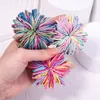 100 pezzi da 100 pezzi/plipli per capelli ragazze da 2,5 cm Candy color mini elastico elastico elastico bambino cucciolo scrupoli per bambini accessori per capelli per bambini