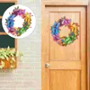 Fiori decorativi porta d'ingresso estate ghirfulfly decorazioni per decorazioni appese con farfalle incantesimo per le decorazioni per feste di nozze