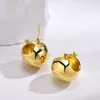 Boucles d'oreilles cerceaux Gold Color Ball Beads Studs for Women Boho Fashion Jewelry Lady Gift Wholesale