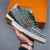 2023 Mäns lyxdesigner Fashion Sneakers Donkey Brand 8 Color Men's Trainers Low-Top Crystal Diamond Series Lovers Outdoor Basketball Shoes