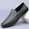 Buty zwykłe 2024 Ręcznie robione męskie mokasy