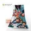 Havlu Özel Haruhi Suzumiya Melankolisi 35x75cm Yüz Havlusu Facloth Microfiber bez hızlı kurutma sporları