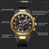 腕時計の腕時計男性用リゲ時計50m防水時計アラームlcdデュアルディスプレイQuartz Military Sports Mens Watch reloj hombre