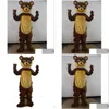 Maskottchen Kostüme 2024 S niedliche Teddybären Kostüm Karneval Party Bühnenbühne Kostüm für Männer Frauen Halloween Drop Lieferung Appa otpyx