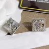 Neue Stile Designer Ohrringe Perle Diamond Gestüt Brandbrief Ohrring High-End 925 Silber Edelstahl Ohrring Vogue Frauen Hochzeit Schmuck Hochzeit Geschenk