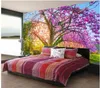 Fonds d'écran Decoration Home Decoration Vines d'arbres Cherry Blossoms Floo Fond Wall Salle MODER