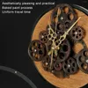 Wall Clocks Retro Industrial Style Clock Decorative Gear Silent Personalized Living Room 50Cm Large Diameter Bedroom