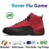 Jumpman 1 12 mężczyzn buty do koszykówki 1s 12s Sport Sneaker Hodowany Patent Królewski ponownie wyobrażony rozgwiazda wiśniowa fioletowe genialne pomarańczowe mężczyzn trenerzy trampki gai gai