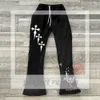 Wandellopende trainingsbroek Designer broek zweetwedstrijd damesbroeken grafische vintage streetwear micro stretch flard pants casual sporten joggers joggers 681