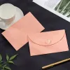 Bolsas 50pcs/lot envelope papel perolável em branco papel kraft suprimentos para pequenas empresas convites para cartões postais de mensagem envelopes de casamento